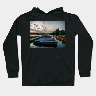 Sunset at Windsor and boat trip Hoodie